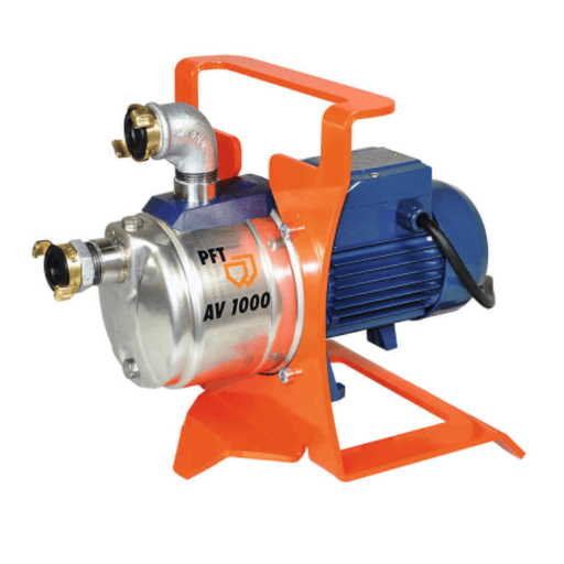 PFT AV 1000 (DRUCKERHÖHUNGSPUMPE)